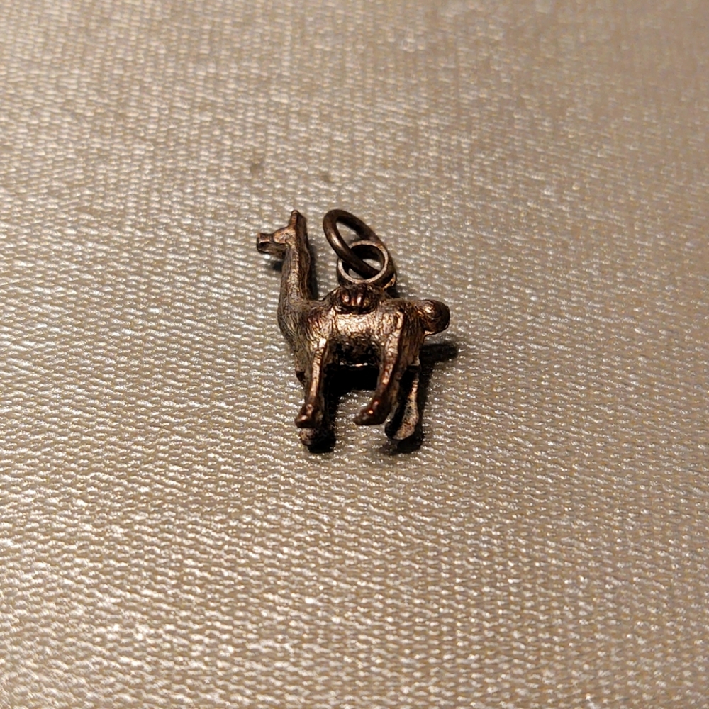Llama (Vintage) Sterling Silver Charm